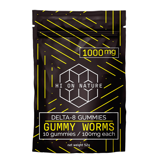 1000mg DELTA 8 GUMMIES – GUMMY WORMS