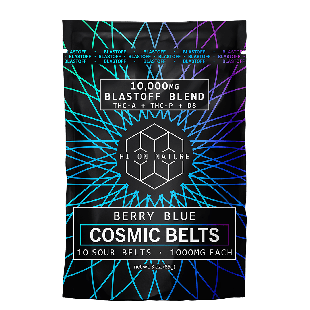 10,000mg BLAST OFF BLEND COSMIC BELTS