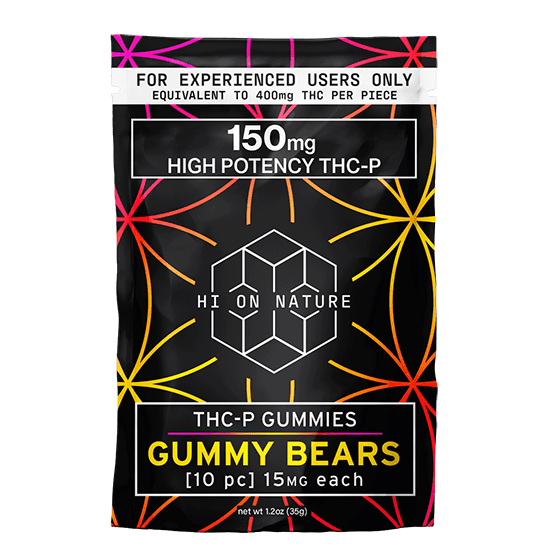 150mg High Potency THC-P Gummies – 2 Flavors