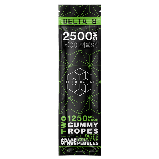 2500mg DELTA 8 GUMMY ROPES – SPACE PEBBLES