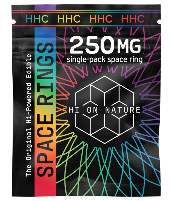 250mg HHC SPACE RINGS - 50 PACK JAR - Image 2