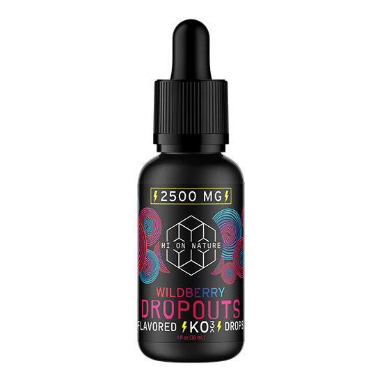 2500mg KNOCKOUT DROPOUTS – 3 FLAVORS